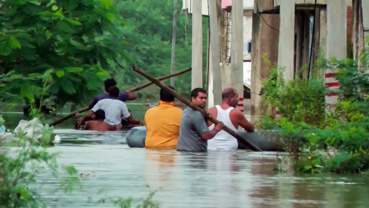 Kanpur flooded as Pandu River overflows after heavy rain