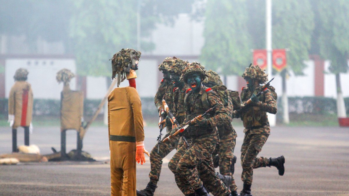 Indian Army cadets showcase drills ahead of Chennai graduation