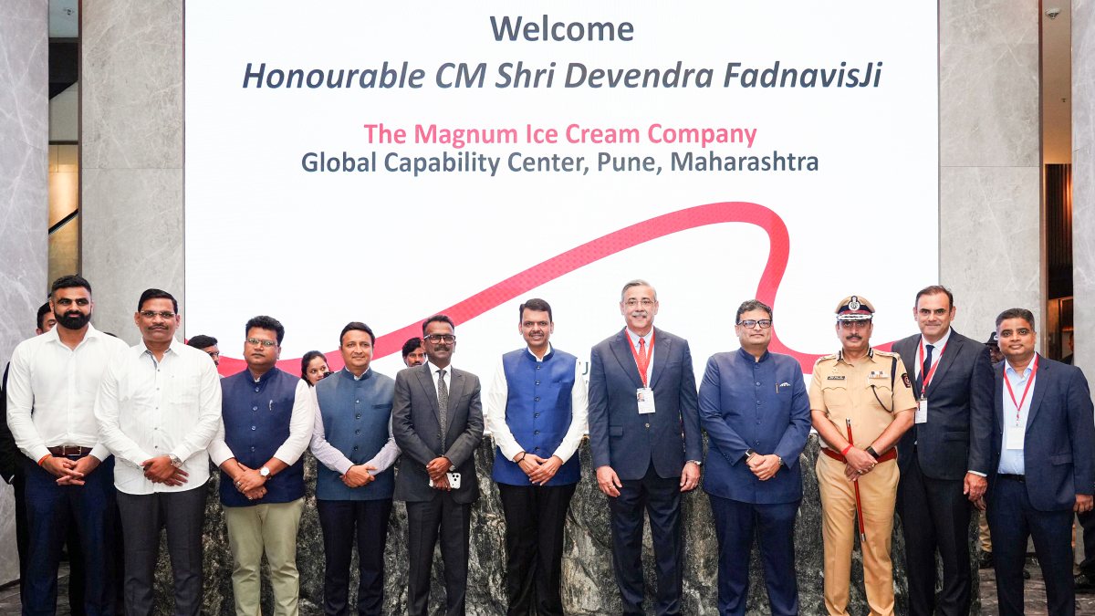 Fadnavis unveils Magnum Ice Cream's global capability centre in Pune