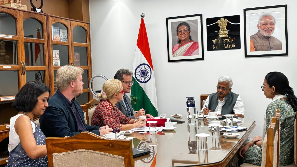 NITI Aayog member meets UNICEF team in New Delhi