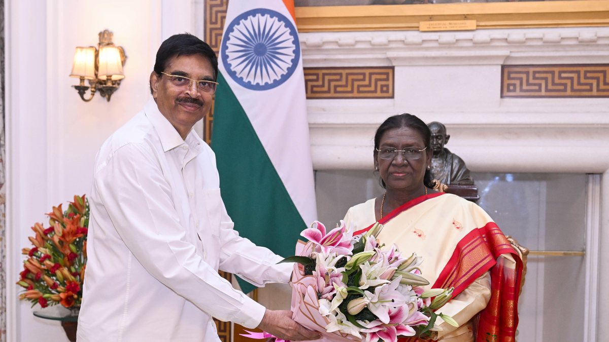 Odisha Governor meets President Murmu at Rashtrapati Bhavan