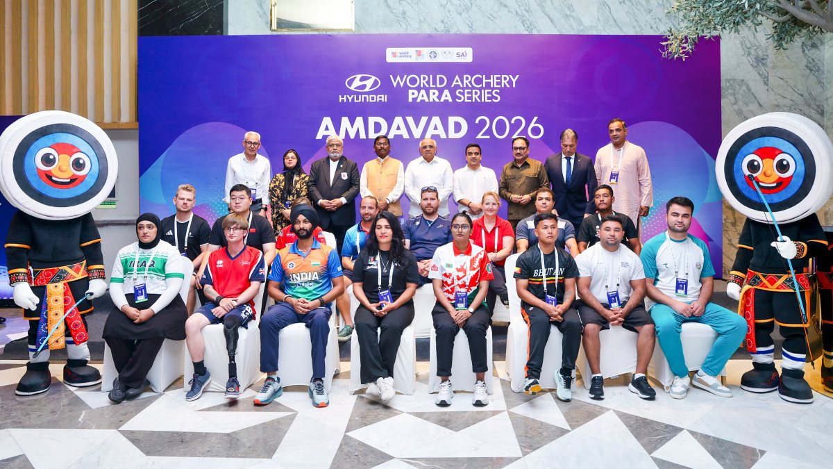 Gujarat CM inaugurates World Archery Para Series in Ahmedabad