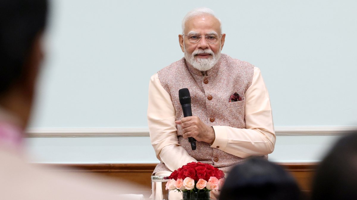 PM Modi meets National Awardee Teachers on Teachers' Day