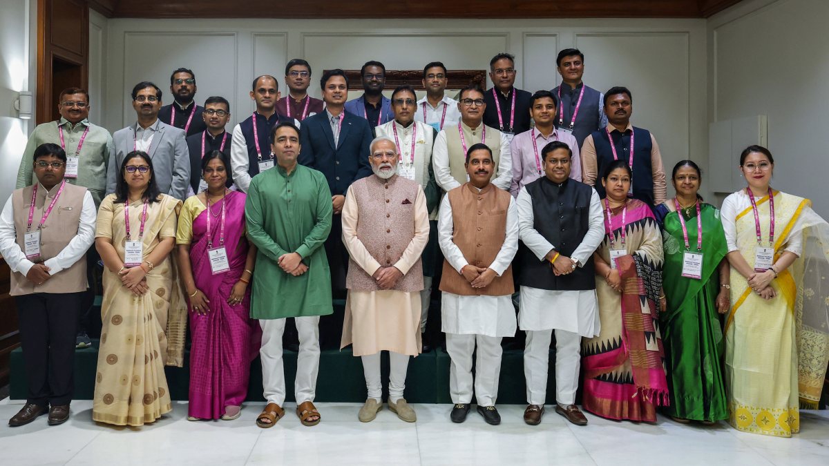 Modi honours National Awardee Teachers on Teachers' Day