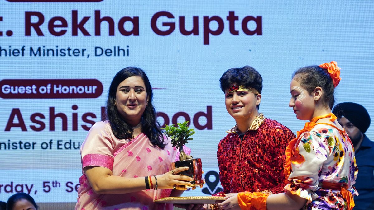 BJP MP felicitated at Teachers' Day event in Delhi