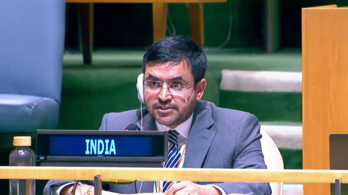 India urges UN to correct map in General Assembly address