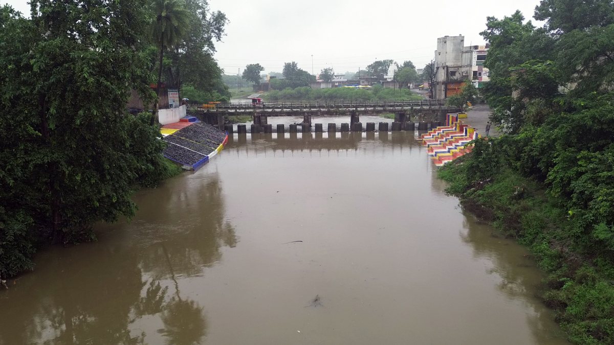 River Ajnar shows improvement after student's solo cleanup drive