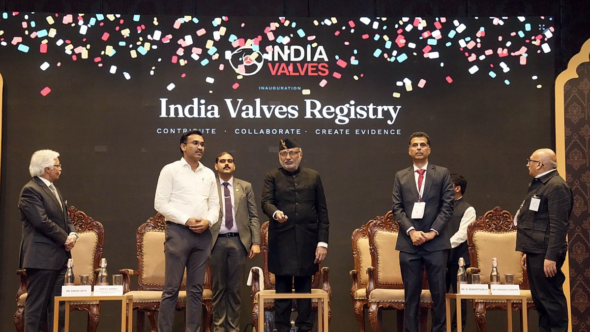 VP launches India Valve Registry at Chennai conference