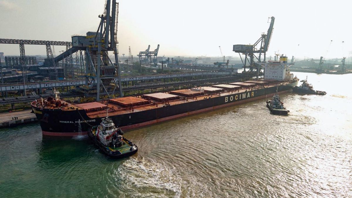 First Capesize vessel with deep draft berths at Paradip Port