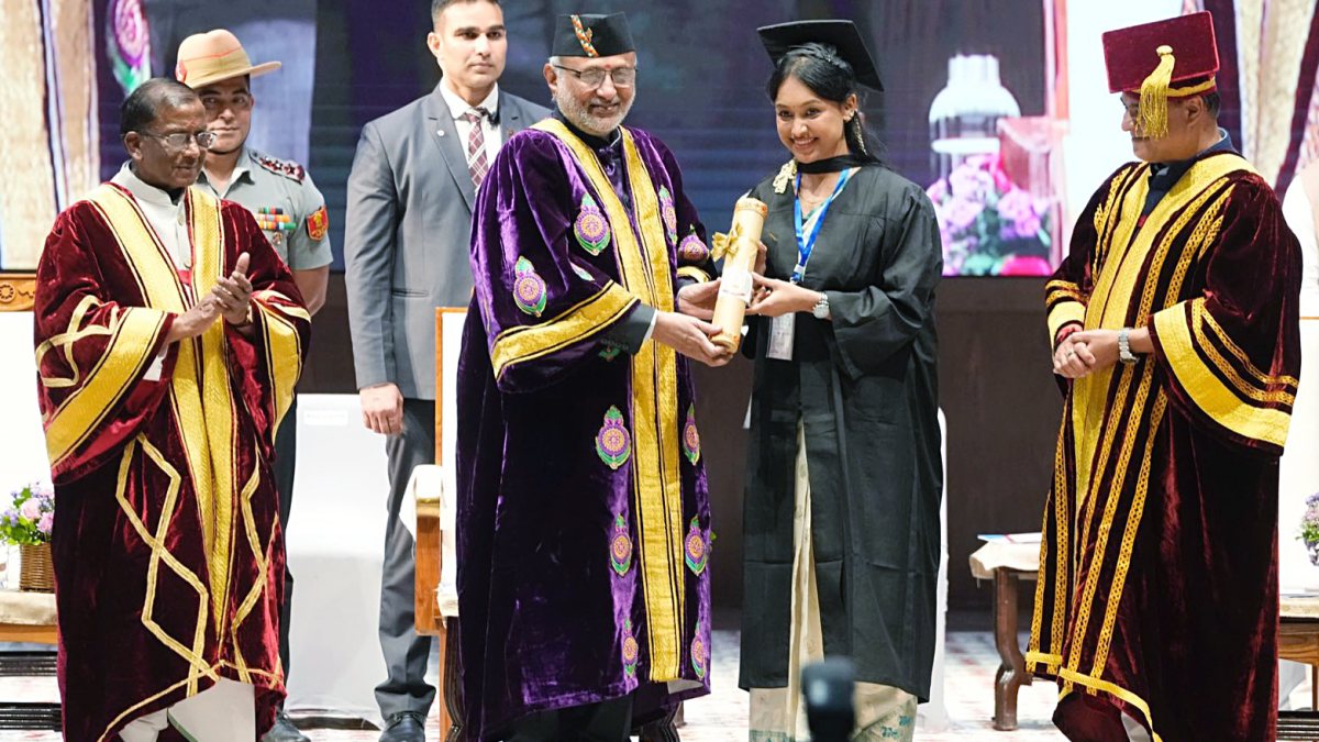 VP confers degree at SSUHS convocation in Guwahati