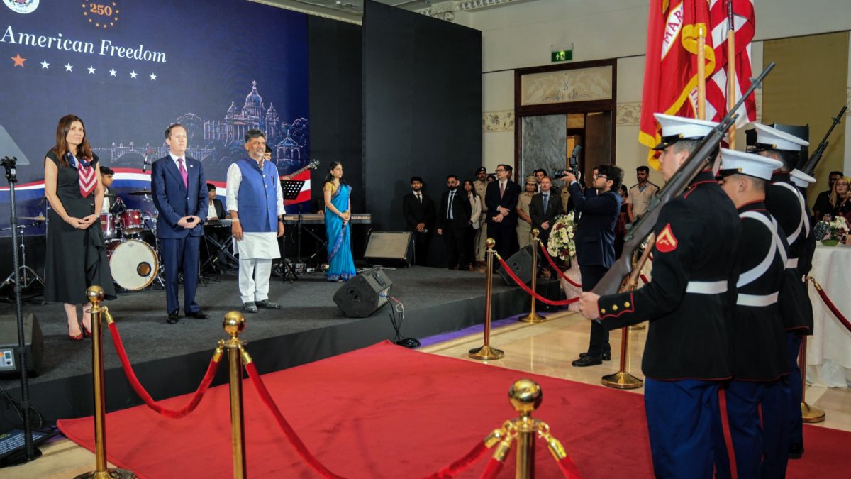 Karnataka CM joins US envoy at 250 years of freedom event