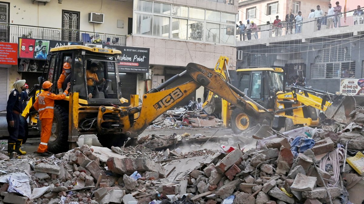 Delhi building collapse rescue ops enter final phase
