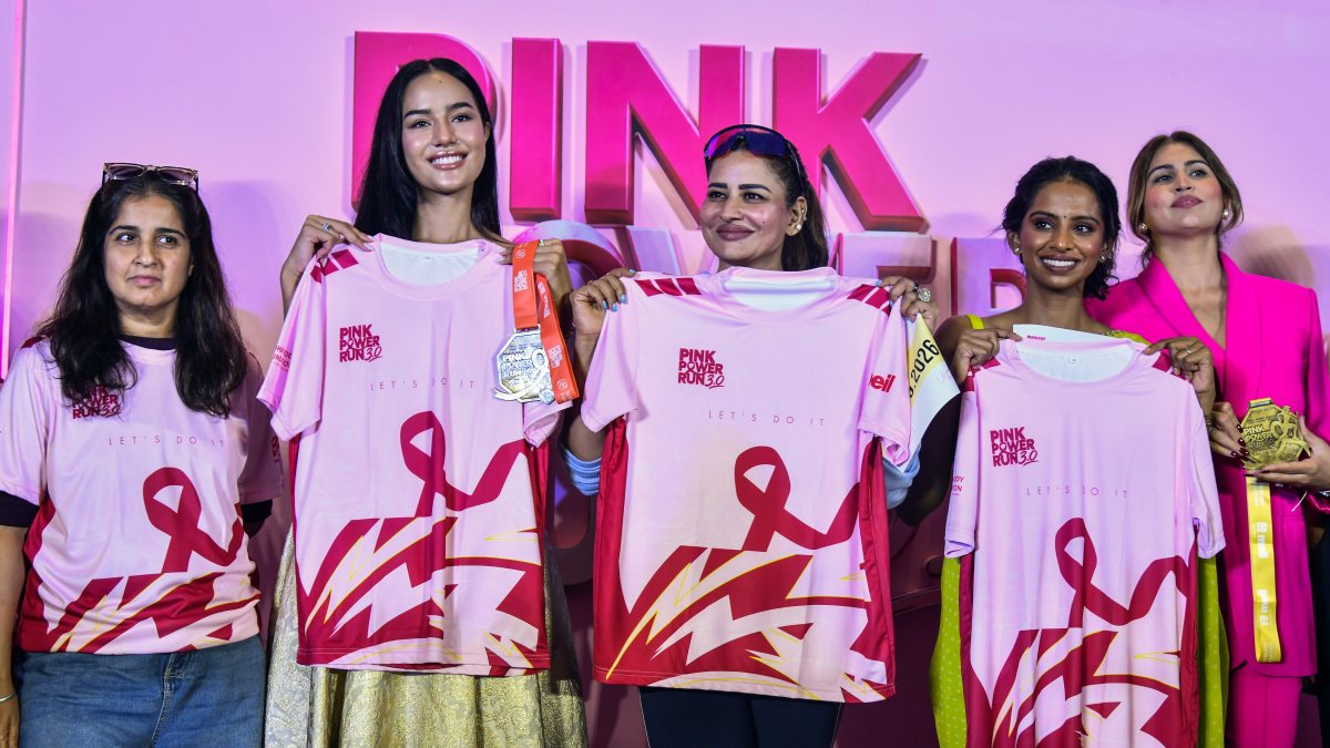 Hyderabad hosts curtain raiser for Pink Power Run 3.0