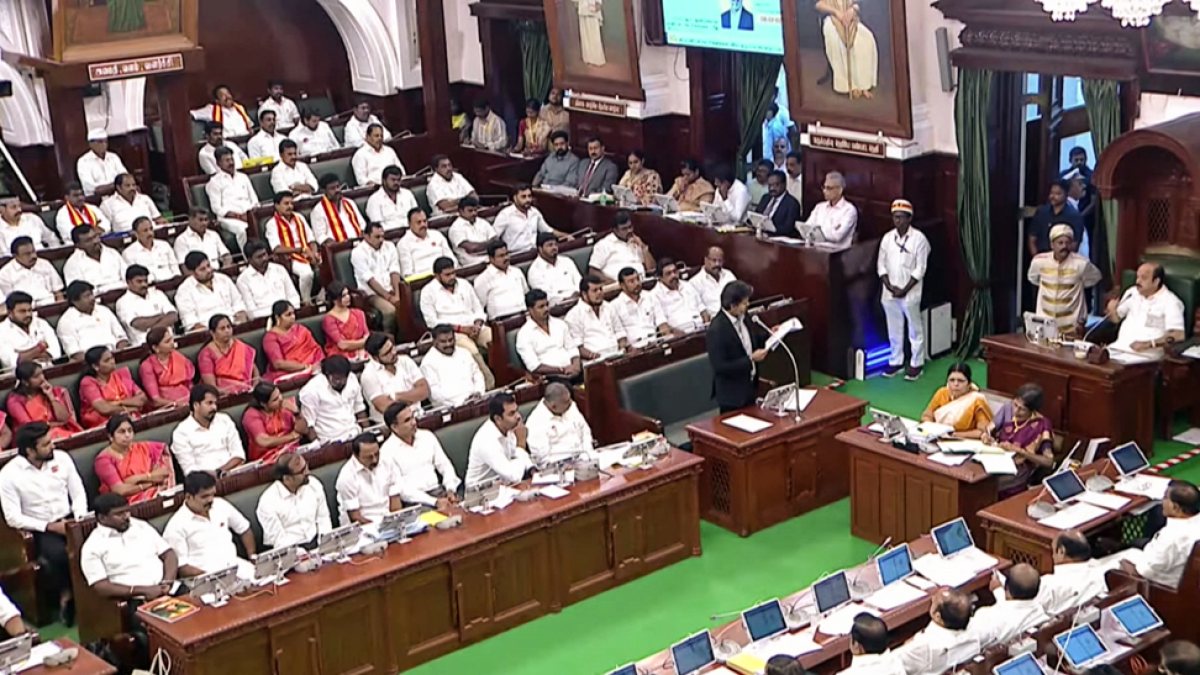 Tamil Nadu CM Vijay addresses Assembly budget session