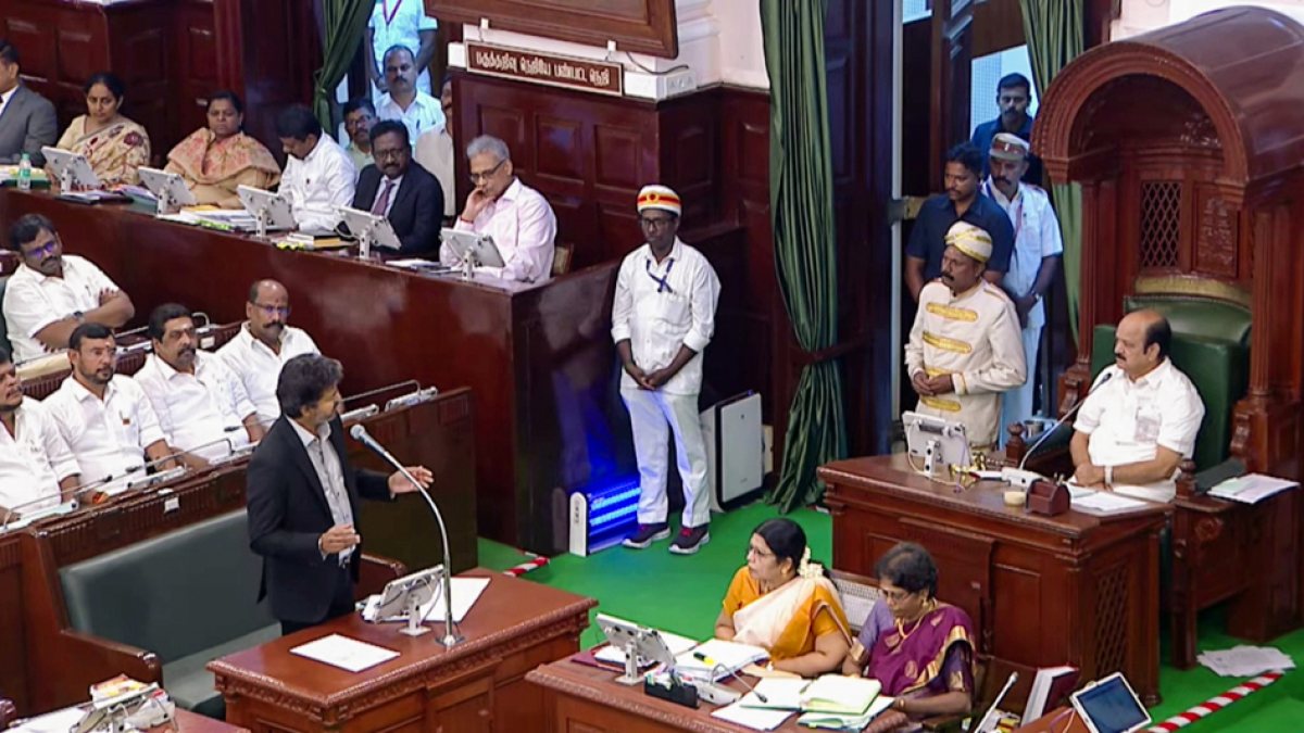 Tamil Nadu CM Vijay addresses Assembly Budget Session