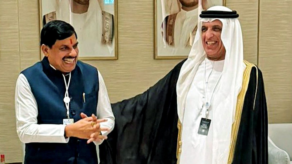MP CM Yadav meets RAK ruler in Dubai