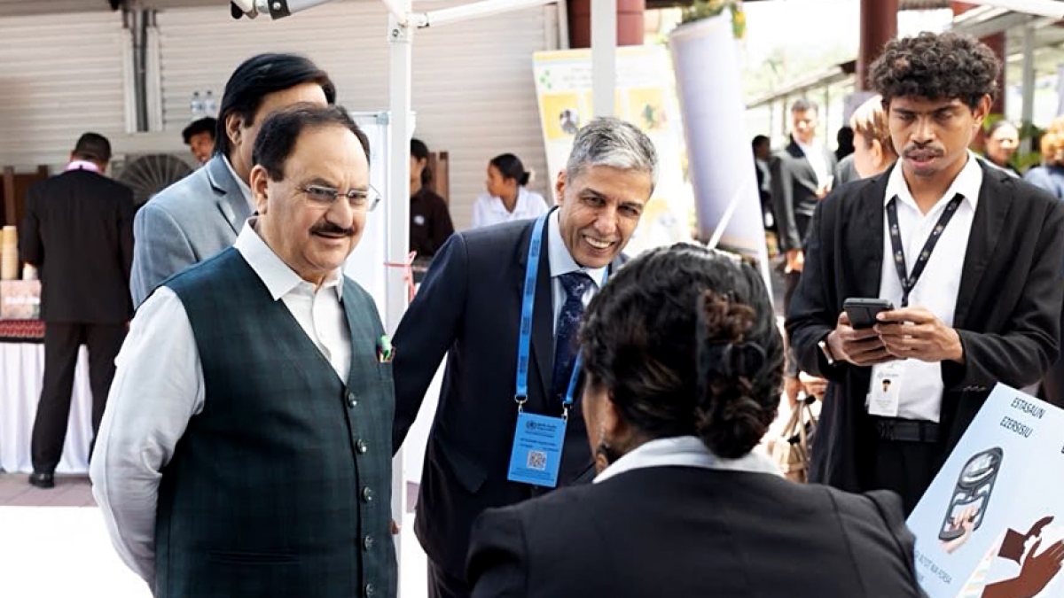 JP Nadda addresses WHO South-East Asia meet in Dili