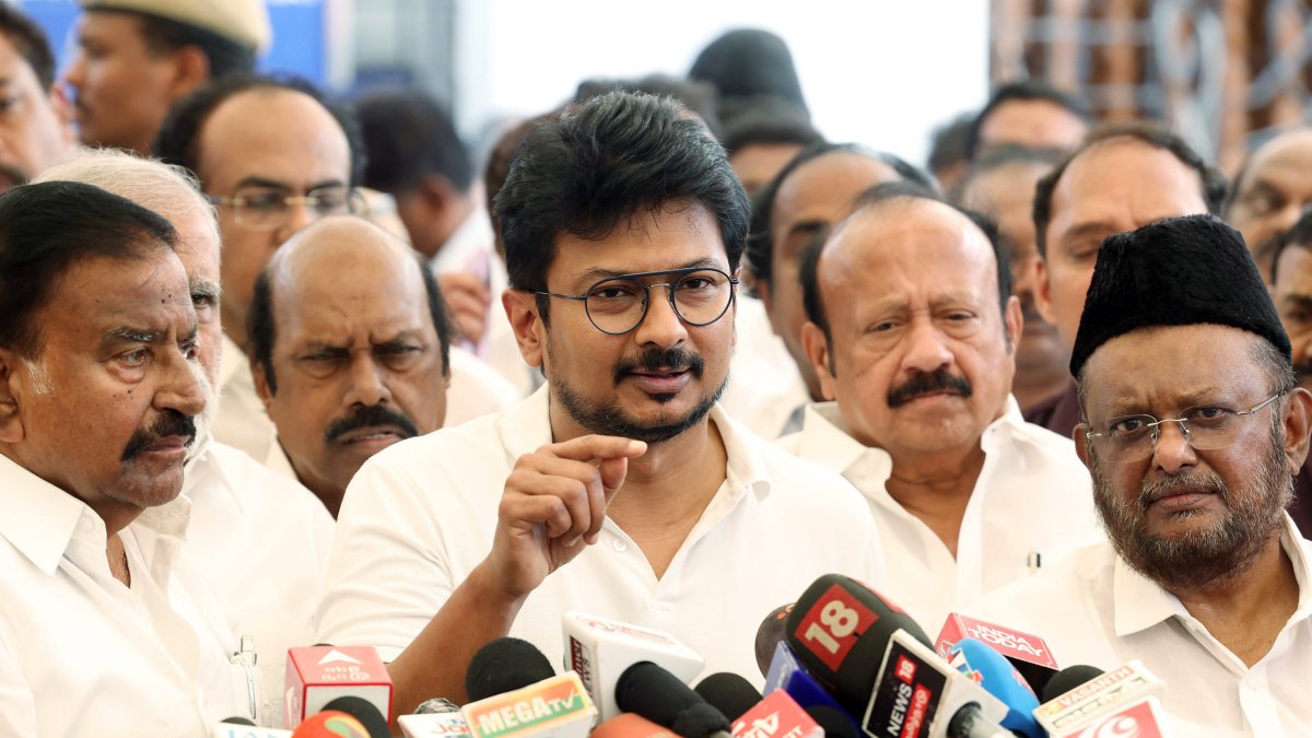 DMK's Udhayanidhi Stalin addresses media at TN Assembly session
