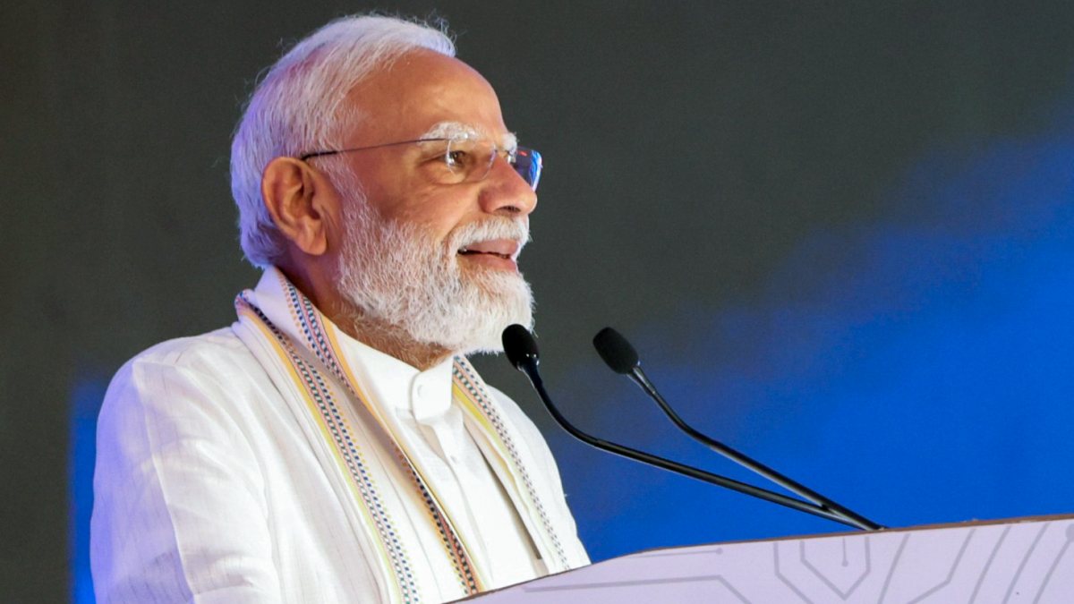 Modi addresses Viksit Bharat event in Vadodara