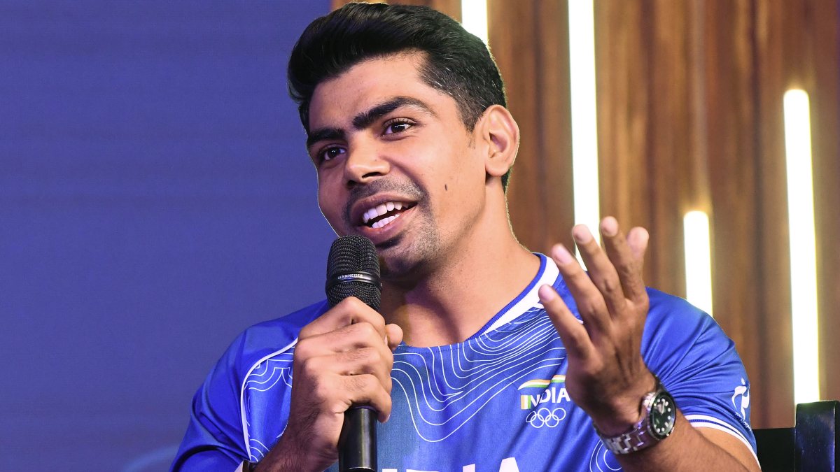 Pawan Sehrawat speaks at Asian Games 2026 send-off