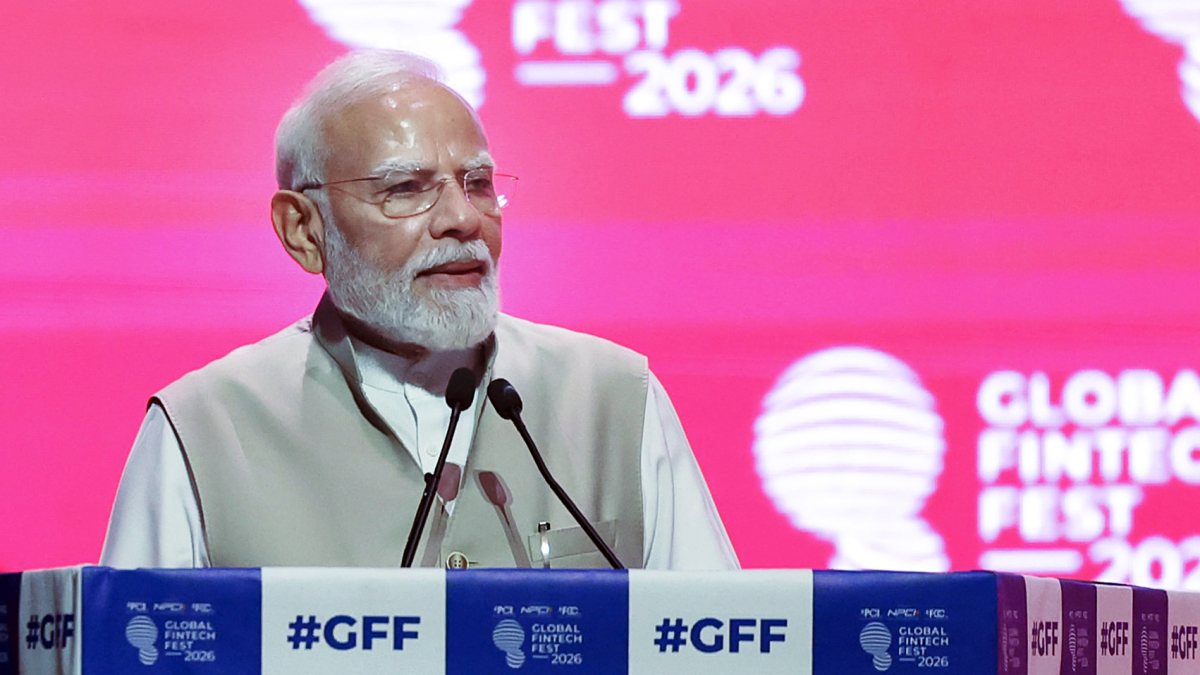 PM Modi inaugurates Global Fintech Fest 2026 in Mumbai