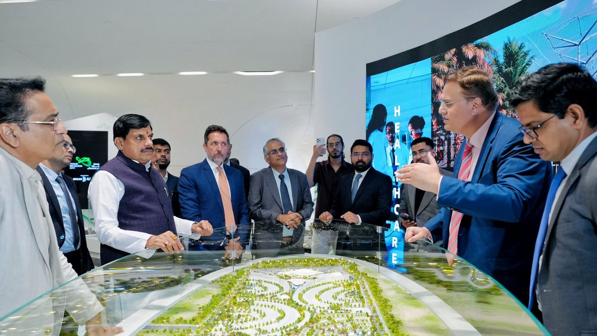Mohan Yadav visits BEEAH Group HQ in Sharjah