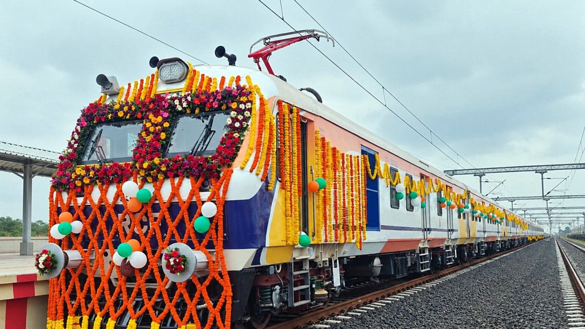 PM Modi flags off freight trains, new passenger service