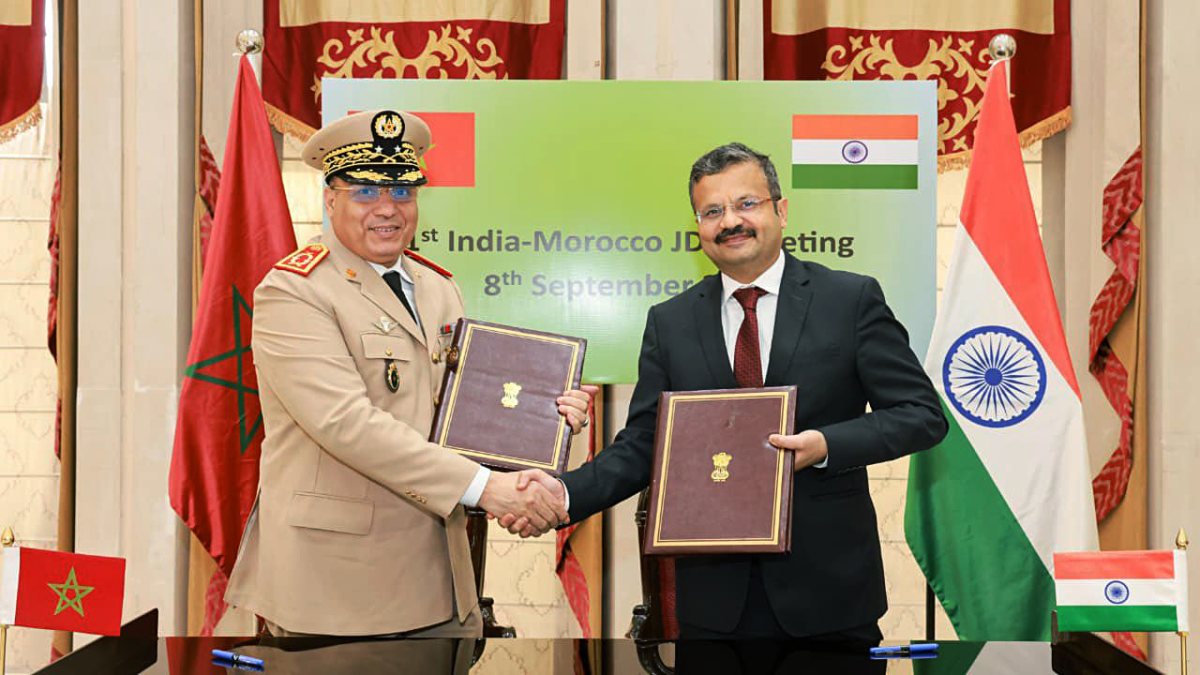 India, Morocco co-chair joint defence committee meet in Delhi