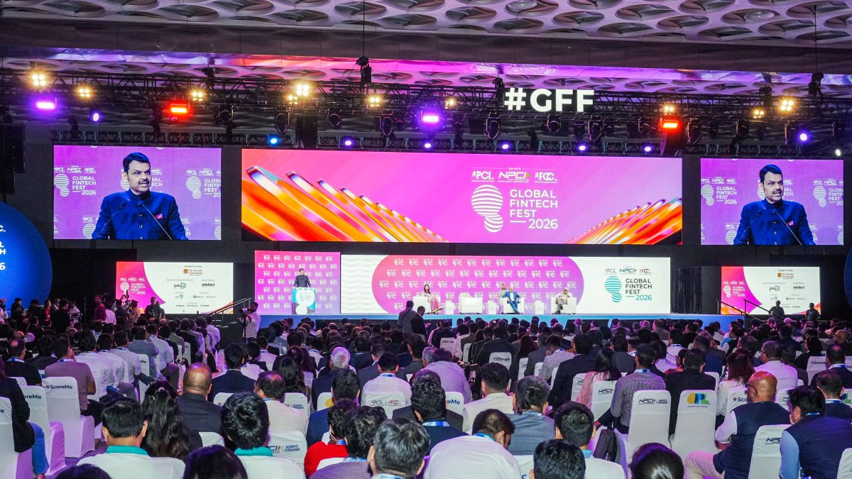 Fadnavis addresses Global Fintech Fest 2026 in Mumbai