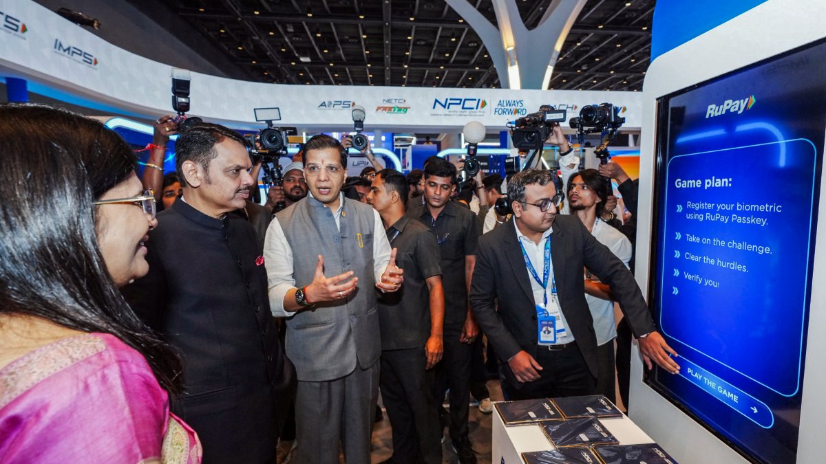 Maharashtra CM Fadnavis visits Global Fintech Fest 2026 in Mumbai