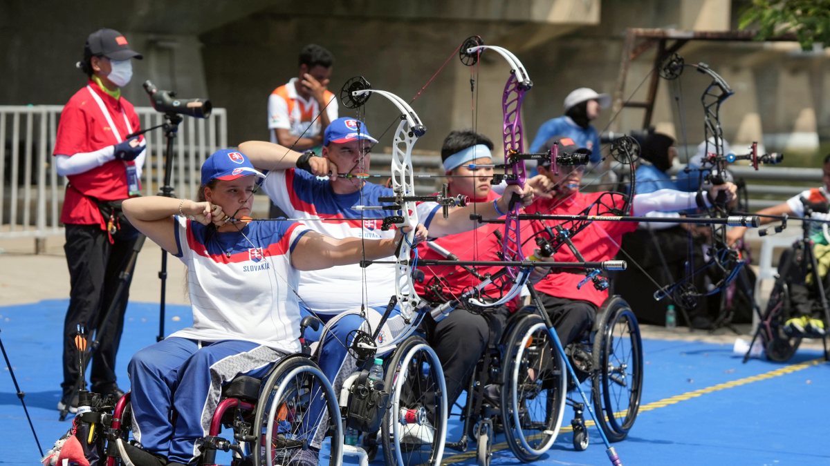 Para archers fine-tune skills ahead of World Series finals