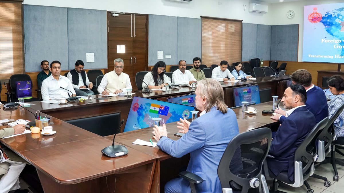 Haryana CM meets Australian High Commissioner in Chandigarh