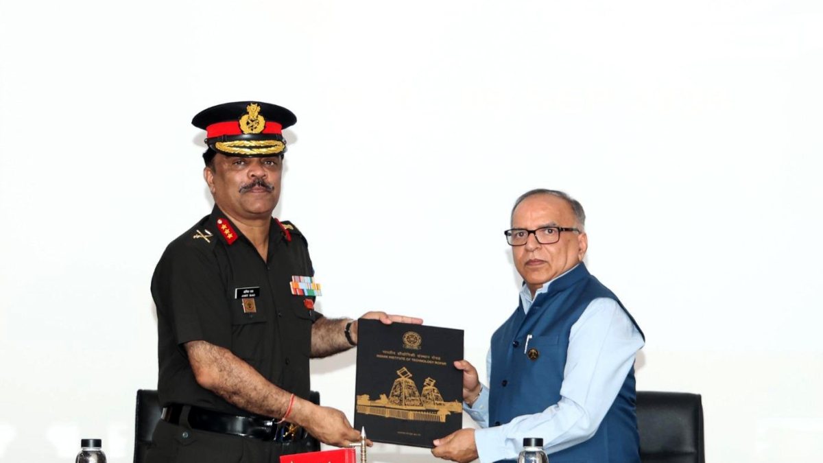 IIT Ropar and Army Air Defence College sign MoU for M.Tech degrees
