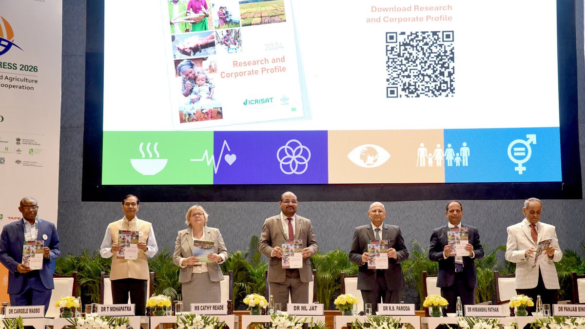 ICAR DG Mangi Lal Jat attends Dryland Congress 2026 inaugural session