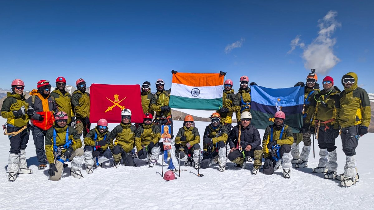 Army signals team summits three Ladakh peaks in 16 days