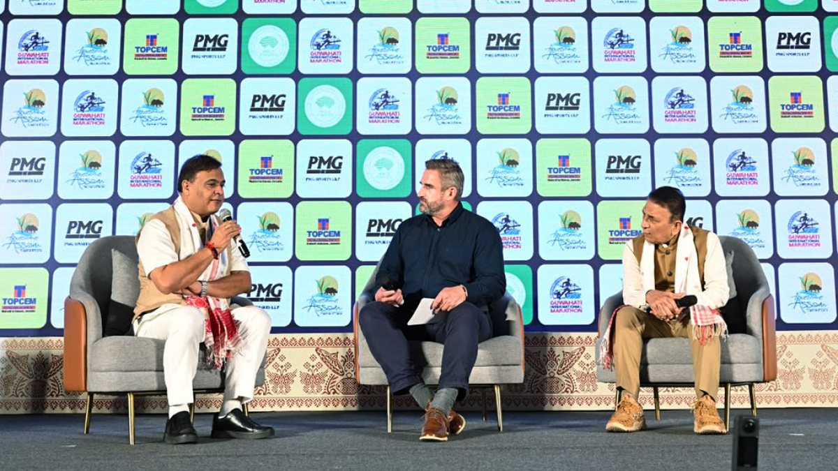 Assam CM and Sunil Gavaskar launch Guwahati International Marathon