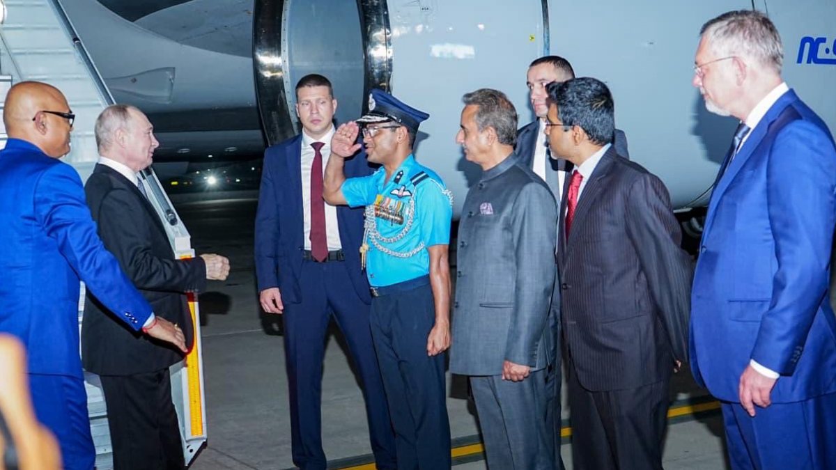 Putin arrives in New Delhi for 18th BRICS Summit