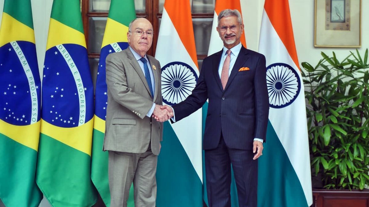 Jaishankar meets Brazil counterpart as BRICS summit begins