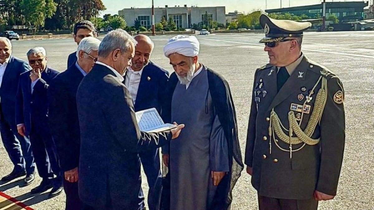 Iran president Pezeshkian departs for India to attend BRICS Summit 2026