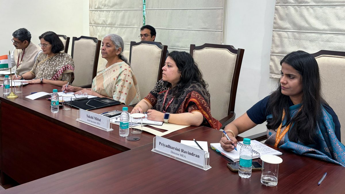Sitharaman meets Russian first deputy prime minister in Delhi