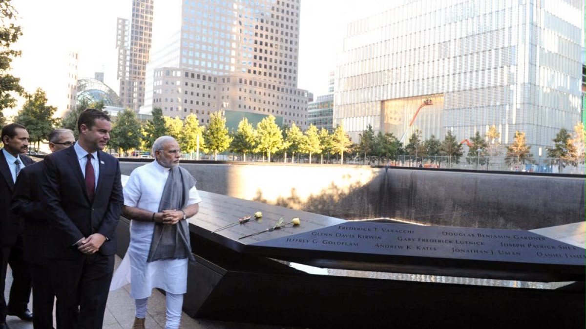 PM Modi honors 9/11 victims on 25th anniversary