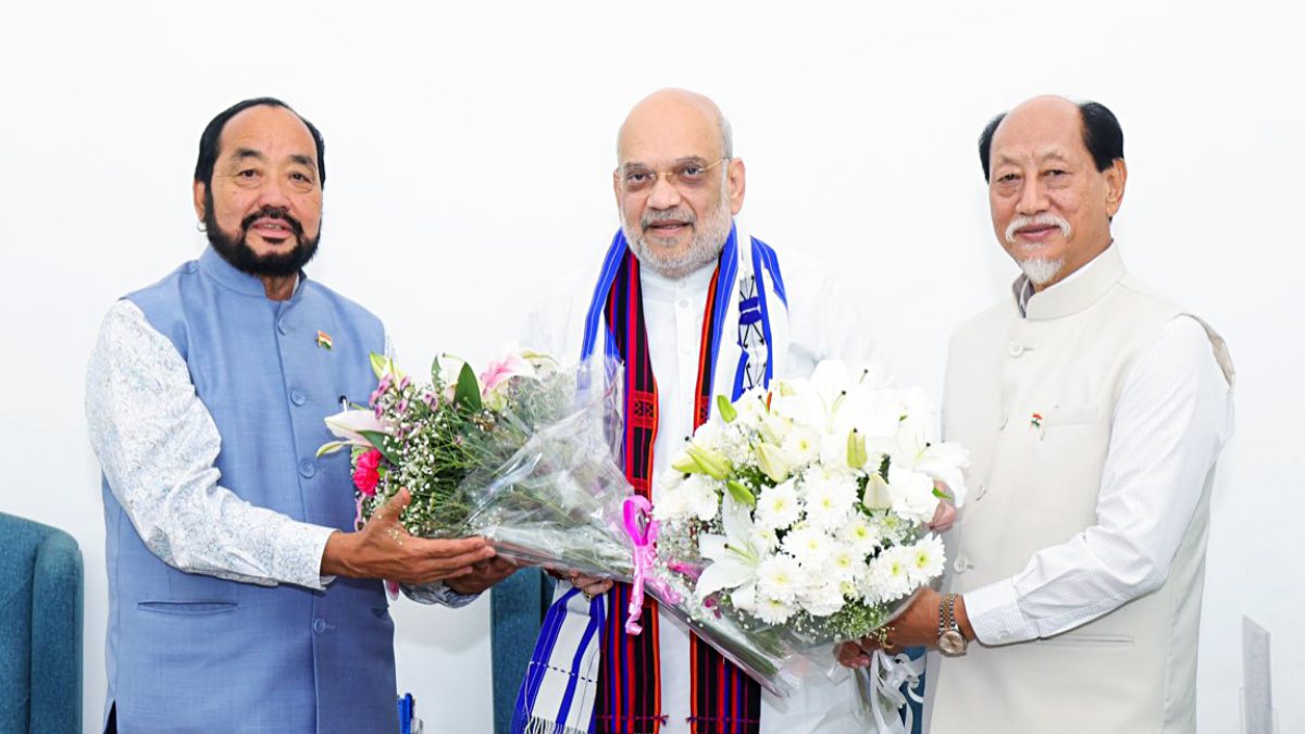 Nagaland CM and deputy call on Amit Shah in Delhi
