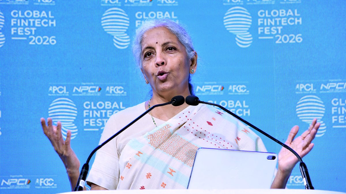 Sitharaman speaks at Global Fintech Fest in Mumbai