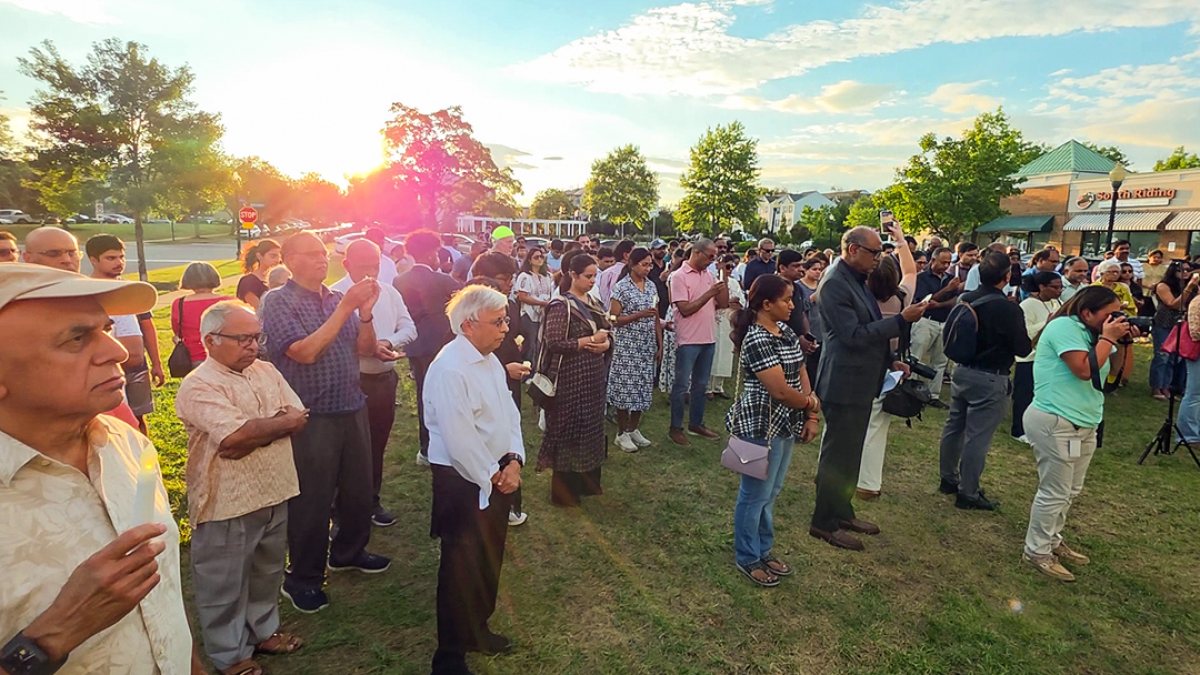 Virginia community holds vigil for Nepal flood victims