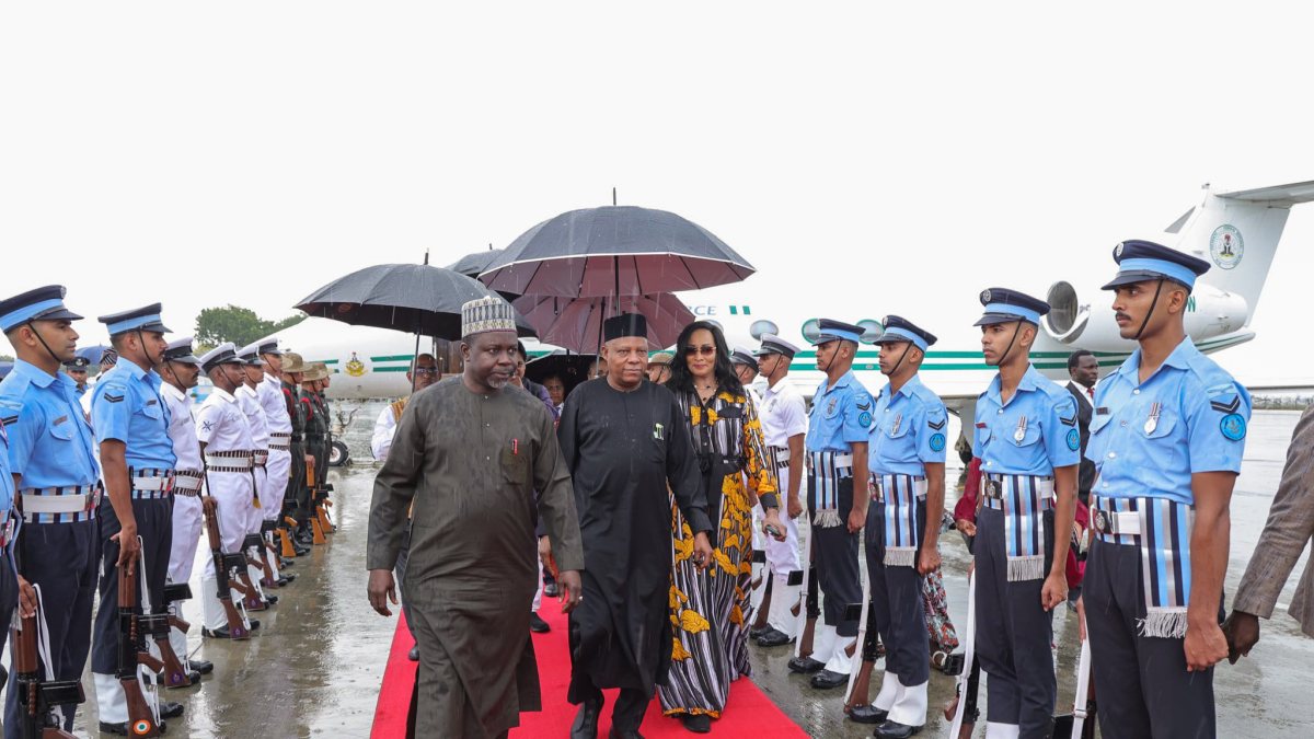 Nigeria VP arrives in Delhi for BRICS Summit 2026