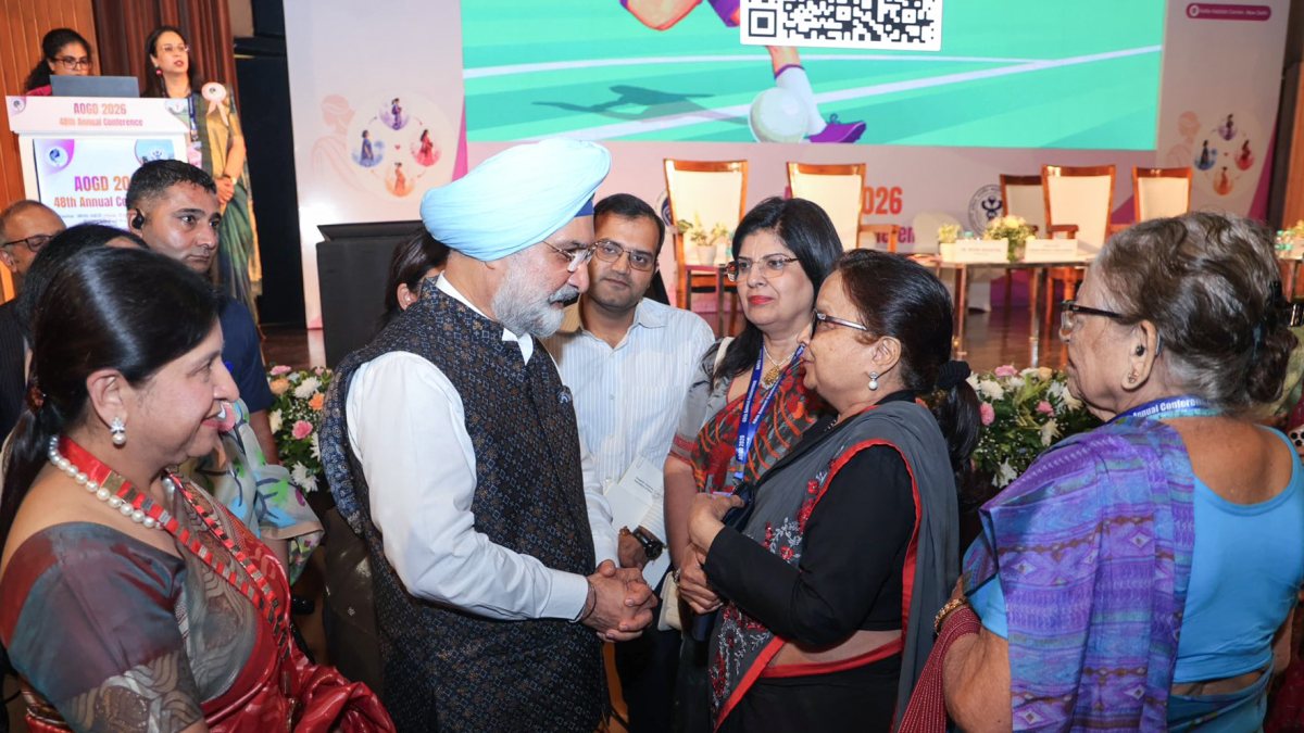 Delhi LG Sandhu attends AOGD 48th annual conference