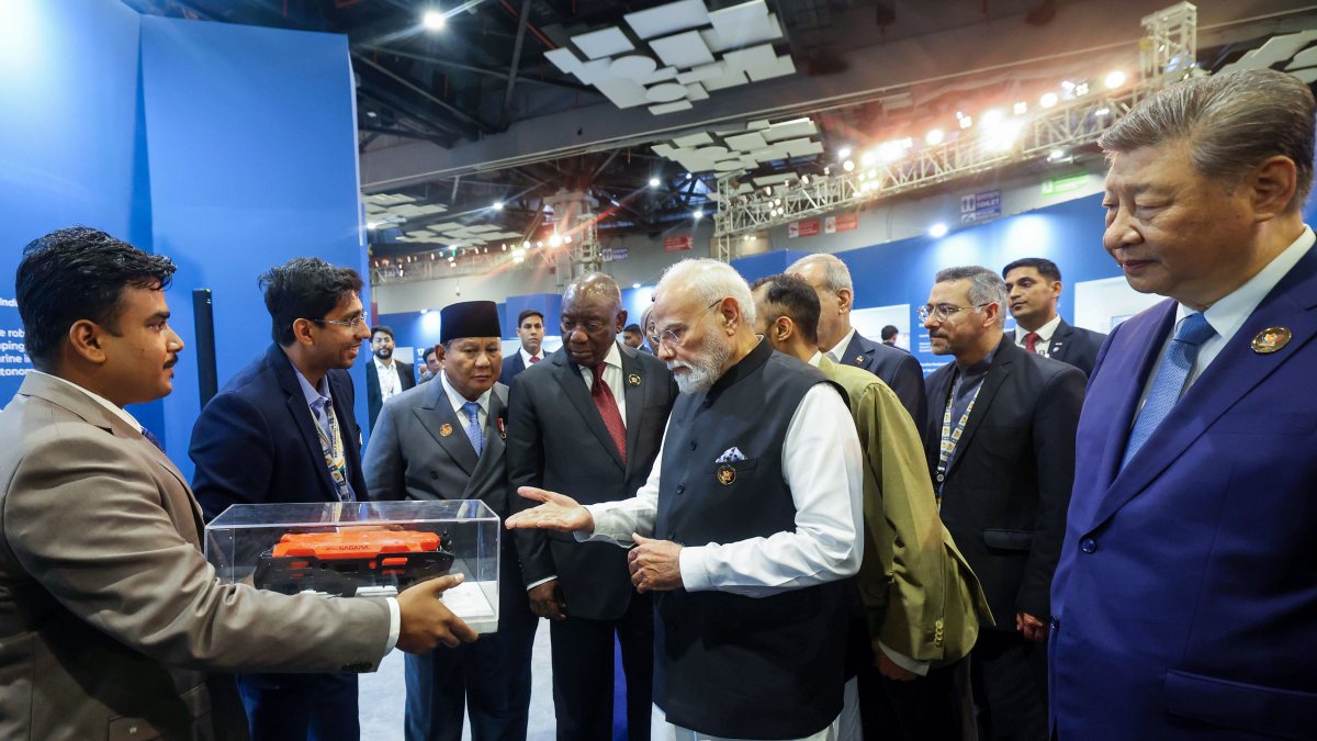 PM Modi Xi Jinping Prabowo witness Bharat Innovates exhibition