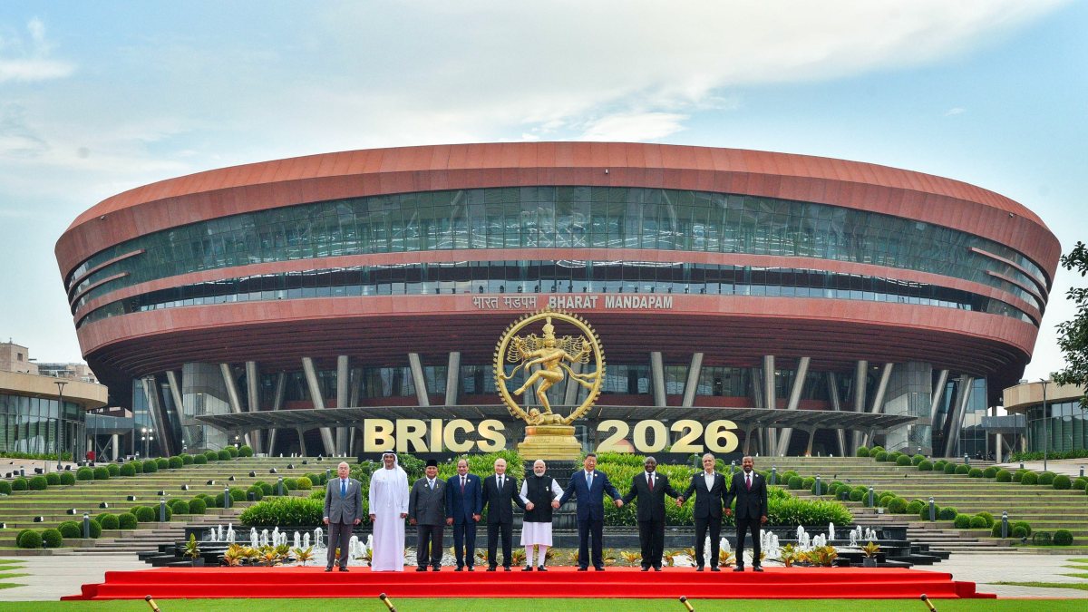 PM Modi joins Xi Putin other leaders at BRICS tree planting