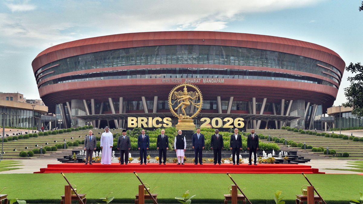 PM Modi joins Xi Putin other leaders at BRICS tree planting