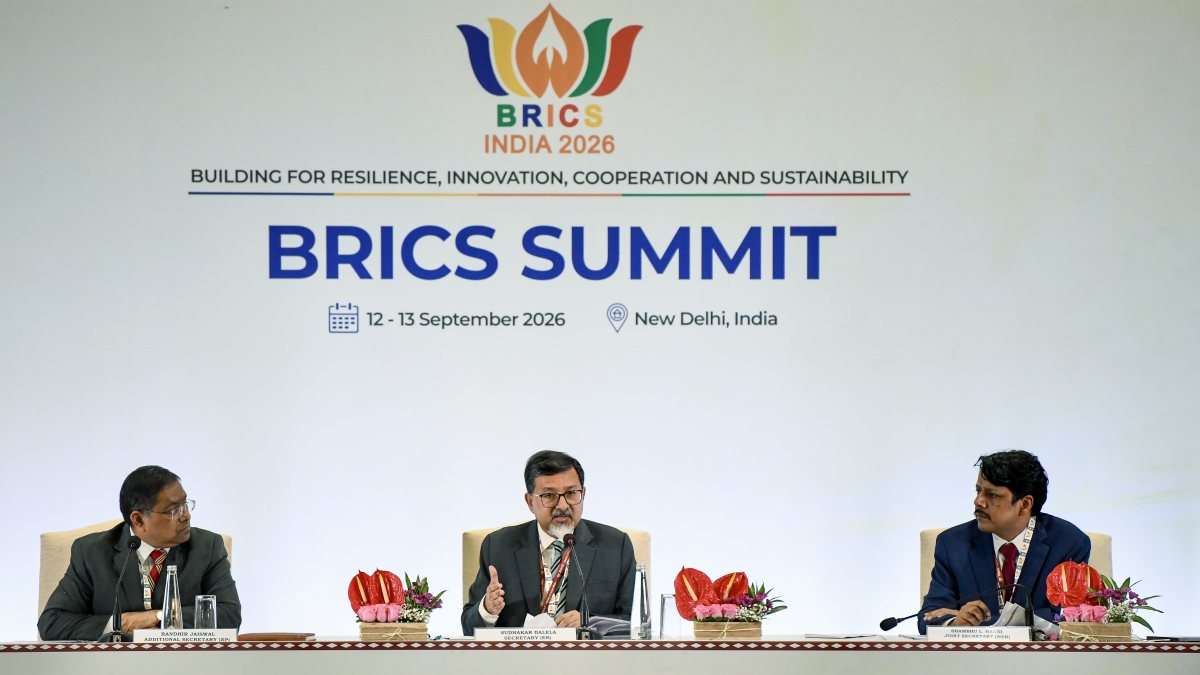MEA briefs media on 18th BRICS Summit 2026
